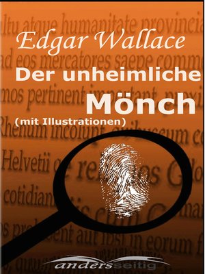 cover image of Der unheimliche Mönch (mit Illustrationen)